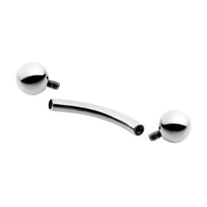 Sisäkierteiset curved barbellit