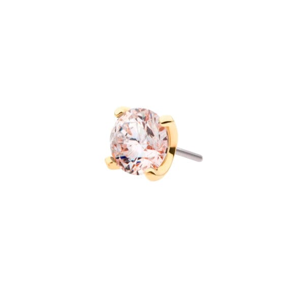 14k kultainen Swarovski korukärki - Image 5